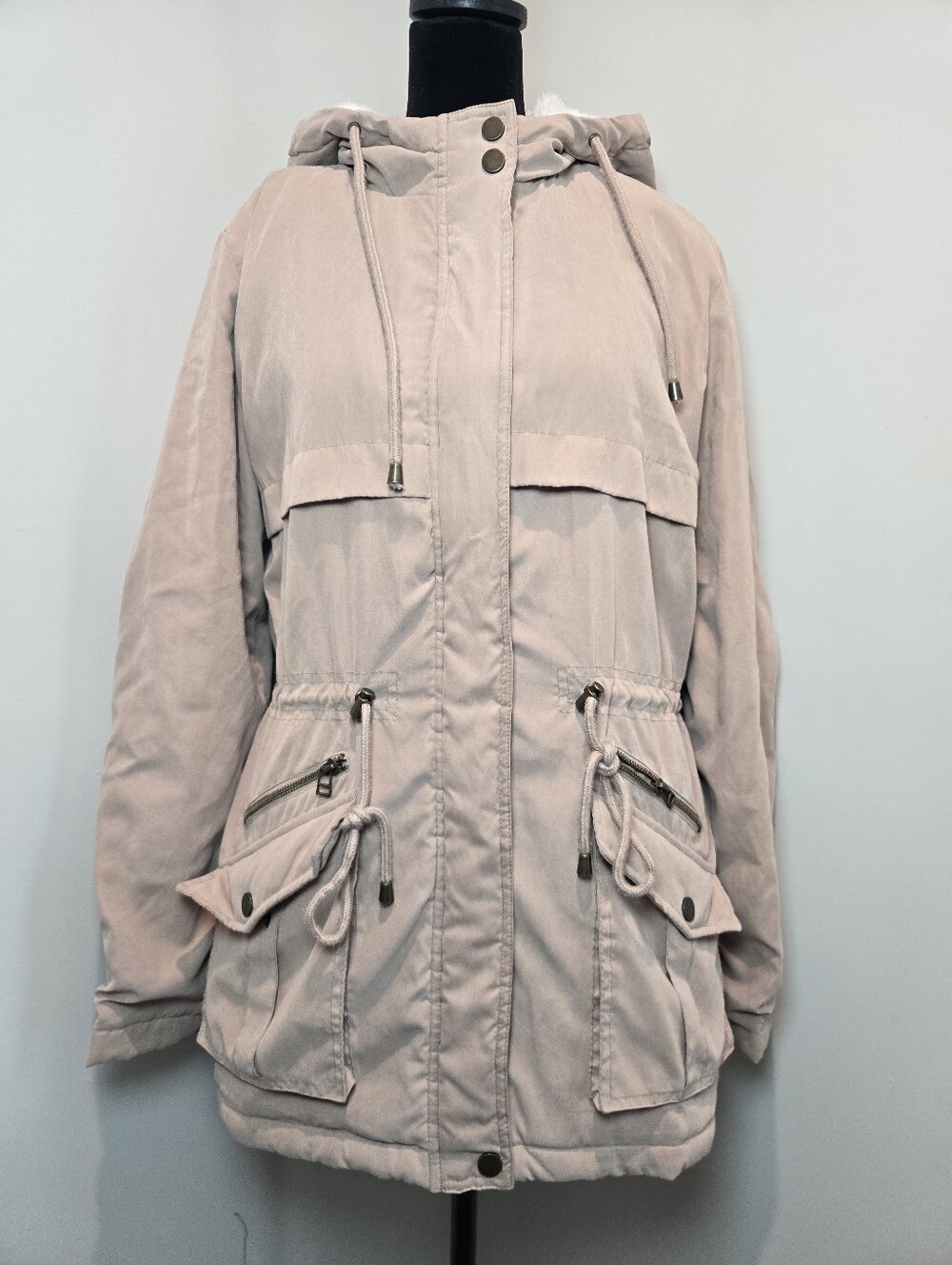 Copper Key Coat Women's Small Fleece Lined Hooded Jacket